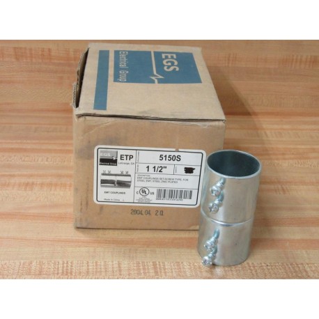 ETP 5150S 1-12" EMT Set Screw Coupling (Pack of 9)