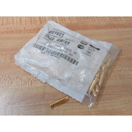 Harting 09330006215 Heavy Duty Socket Crimp HAN E BU-C (AU) (Pack of 100)