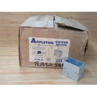 Appleton 333 Switch Box (Pack of 42)