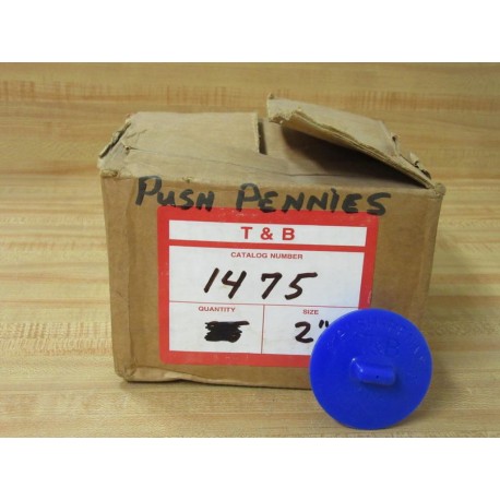 Thomas & Betts 1475 2" Push Penny (Pack of 18)