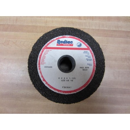 Radiac Abrasives A20 K6 V8 Grinding Wheel A20K6V8 - New No Box