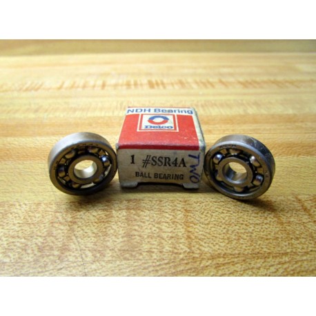 NDH Bearing SSR4A Ball Bearing (Pack of 2)