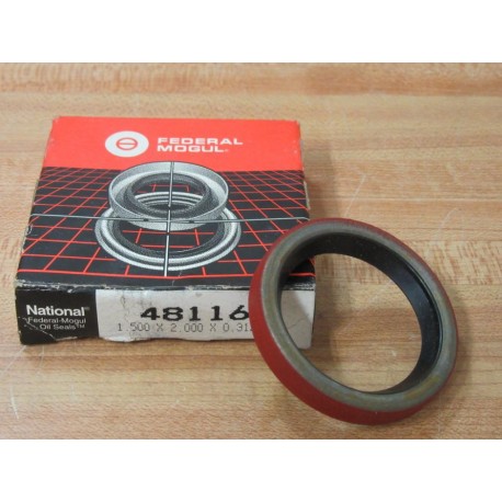 National Federal Mogul 481163 Fluoroelastomer Oil Seal