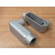 Red Dot 34" LR 34" Conduit Body 34LR (Pack of 2) - New No Box