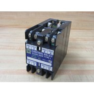 Square D 8501L0-20 8501LO20 Control Relay - Used