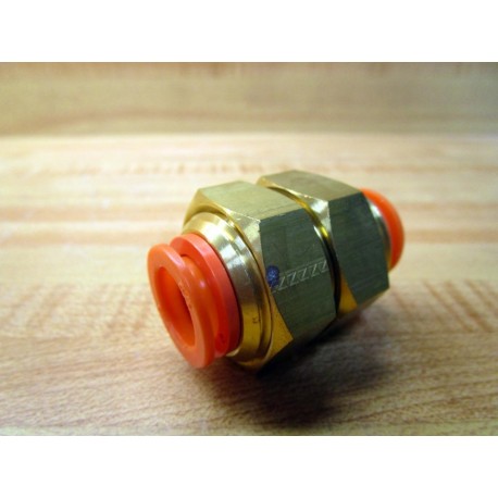 SMC KQ2E13-00 Bulkhead Union KQ2E1300 - New No Box