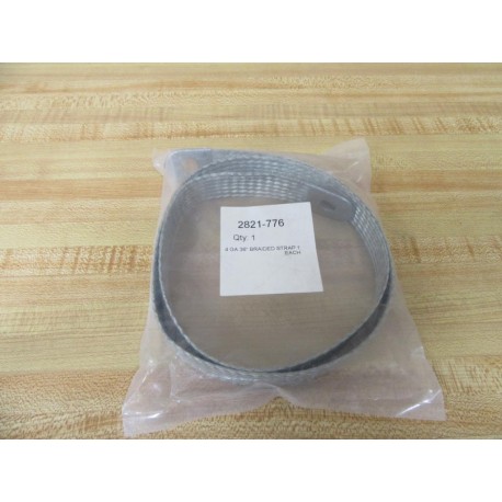 2821-776 4 Gauge Braided Grounding Strap 2821776