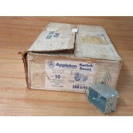Appleton 3880R44 Switch Box (Pack of 50)