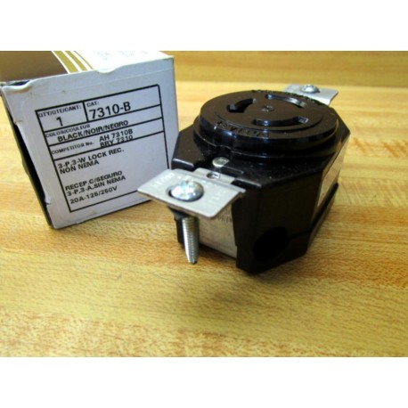 Leviton 7310-B Receptacle 7310B