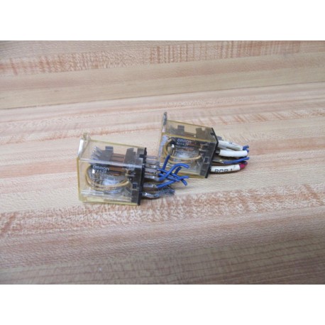 Omron MY4ZF-110120 Relay MY4ZF110120 (Pack of 2) - Used