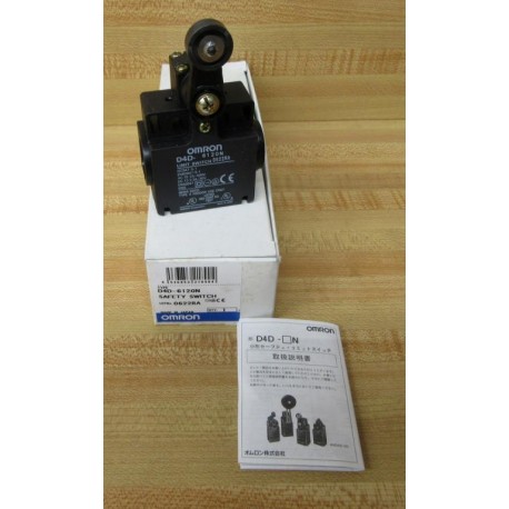 Omron D4D-6120N Limit Switch D4D6120N