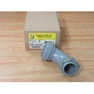 Arlington NMLT90150 1-12" 90° PVC Liquid Tight Connector (Pack of 2)