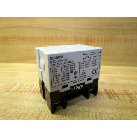 Omron G7L-2A-BJ 24VDC Relay G7L2ABJ24VDC - New No Box