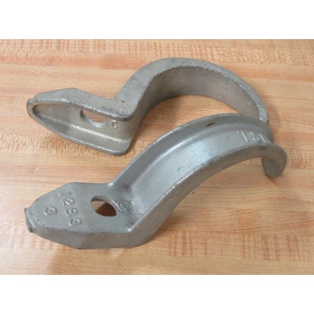 Thomas & Betts 1283 1 Hole Pipe Strap 3" (Pack of 2) - New No Box