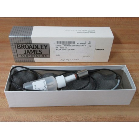 Broadley James S1003F-63A-A03BC PH Electrode S1003F63AA03BC