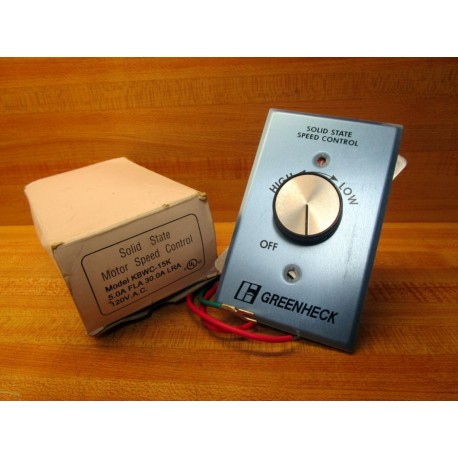 KB Electronics KBWC-15K Solid State Motor Speed Control KBWC15K