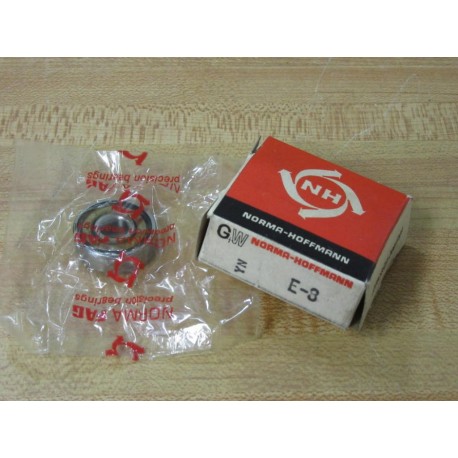 Norma Hoffmann E-8 Bearing E8