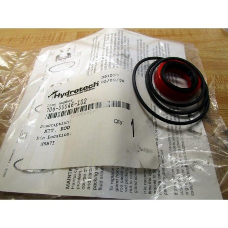 Hydrotech 706-00046-102 Rod Kit 70600046102