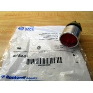 Allen Bradley 800EM-G4 Red Guarded Button 800EMG4