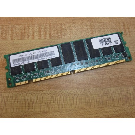 Dell 13JPJ-5X639 128MB DIMM Dell 13JPJ5X639 - Used