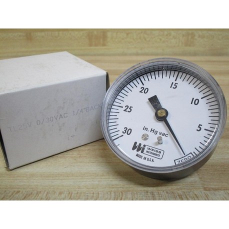 Weiss Instruments TL25V 030 Weiss Gauge