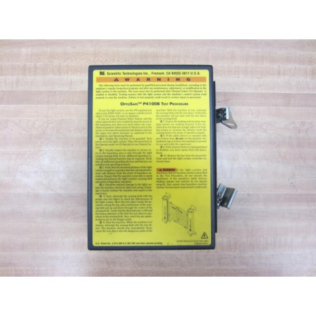 Scientific Technologies P41-B2-AC1 Controller For Light Cutain P41B2AC1 C - Used