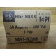 Allen Bradley 1491-N266 Fuse Block Set 1491N266 8 Pair