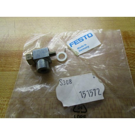 Festo 151572 Flow Control Valve GRLA-10-UNF-B