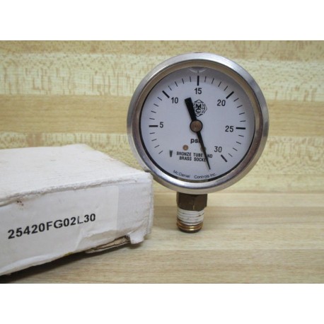 McDaniel Controls 25420FG02L30 Gauge