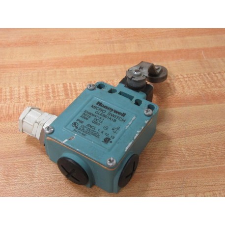Honeywell GLEB01A1B Limit Switch wRoller Lever - Used