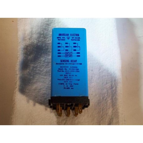 Guardian Electric 2121-0996-2201 Sensing Relay IR-CS1-220