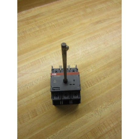 ABB OT100E3 Disconnect Switch Operator Missing Handles - Used