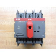 ABB OT100E3 Disconnect Switch Operator Missing Rod & Handle - Used