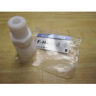 Koganei F-H-MC-10-2 Male Fluoro-Resin Auxiliary Device Fitting