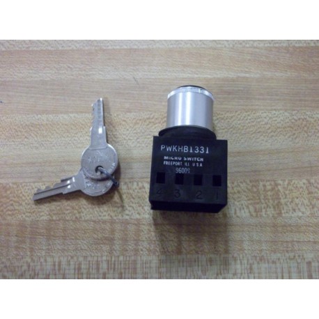 Micro Switch PWKHB1331 Honeywell Key Operator - New No Box