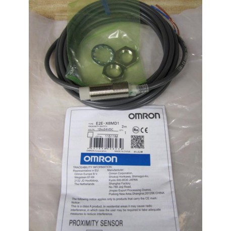 Omron E2E-X8MD1 Proximity Switch E2EX8MD1 WHardware