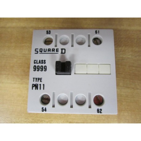 Square D 9999-PN-11 Contact 9999PN11 9999-PN11 - New No Box