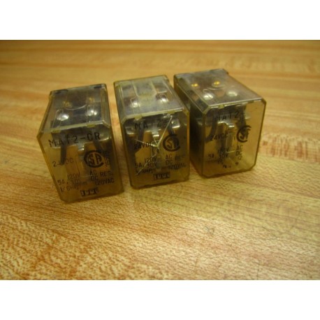 ITT MAT2-CR Relay MAT2CR (Pack of 3) - Used