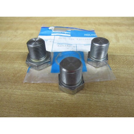 Atlas Copco PLU002-04 Oil Filler Plug PLU00204 (Pack of 3)