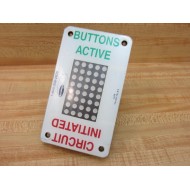 Syndevco 5071 Circuit InitiatedButtons Active - Used