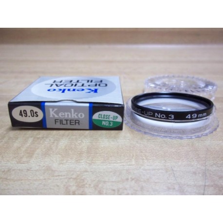 Kenko 49.0S NO.3 Optical Filter Close-Up
