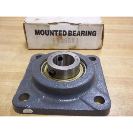 Hub City FB350X1 4 Bolt Flange Mounted 1" Bearing