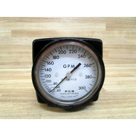 RCM Industries 1733813 Flow Meter - Used