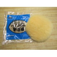 Beveryly Mfg Co 868 Lambskin Polishing Pad 8" Disk Type (Pack of 5)