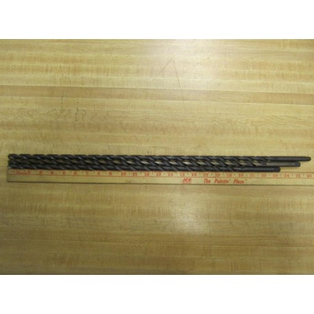 4375 716 Extra Long Drill Bit 23 Inches + (Pack of 3) - Used