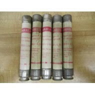 Gould Shawmut Ferraz Trionic TRS-1-14-R Fuse TRS114R (Pack of 5) - Used