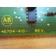 Allen Bradley 46704-410-55 Circuit Board 4670441055 - Used