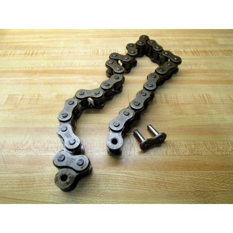 Tsubaki RS 80 Chain Link RS80 2' Length - Used