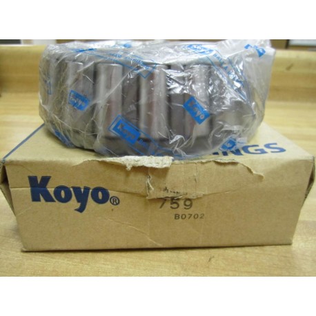 Koyo 759 Tapered Roller Bearing