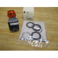 Allen Bradley 800T-P16A Amber Pilot Light 800TP16A Series T
